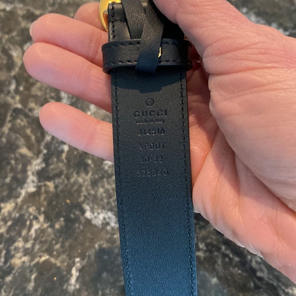 Gucci Black and Gold Women's Belt - Picture 9 of 16